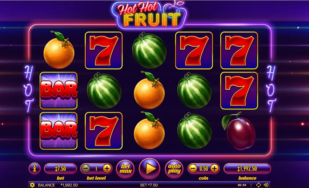 Hot Hot Fruit app